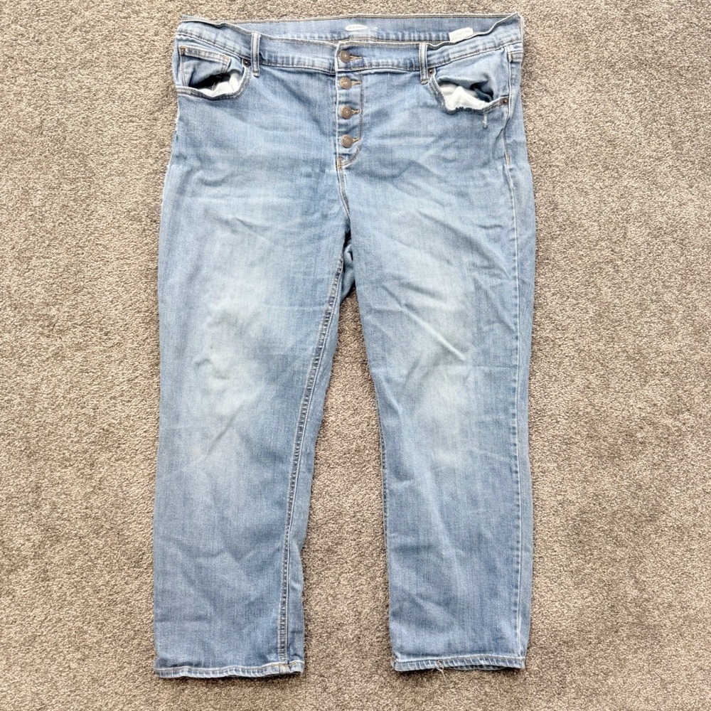 Old Navy Light Blue Capris